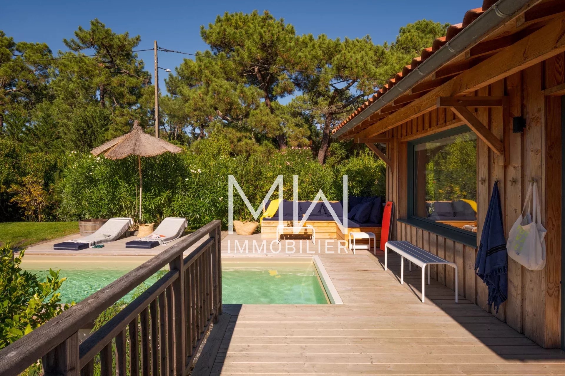 QUIET VILLA WITH POOL – CAP FERRET – SLEEPS 8