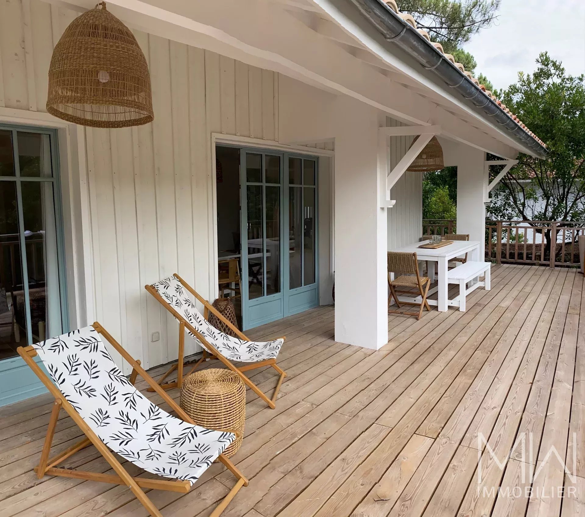 CHARMING VILLA AT THE TIP OF CAP FERRET- SLEEPS 10