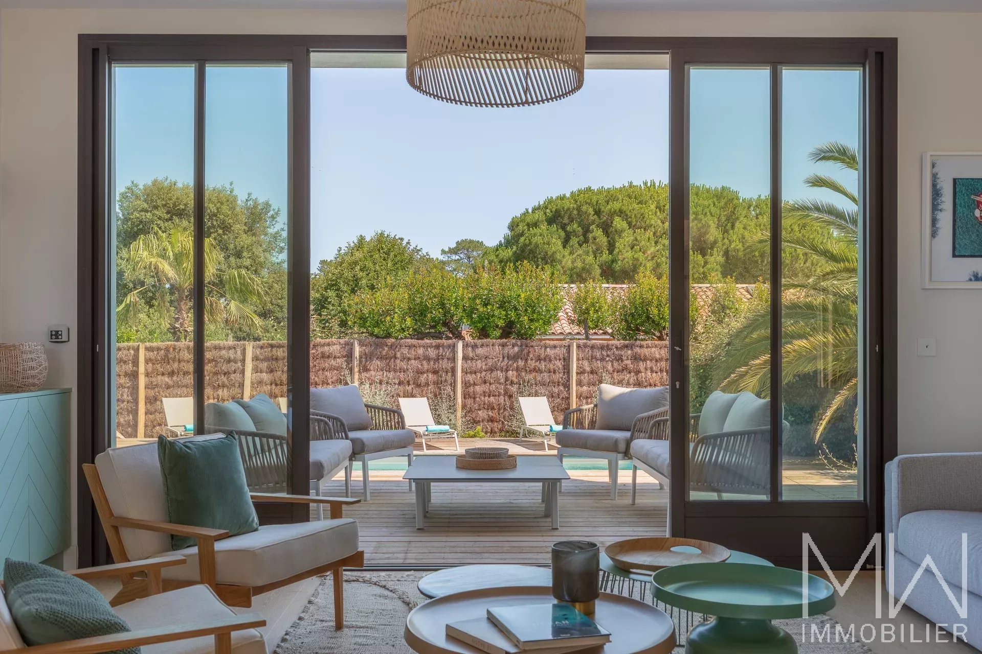 VILLA WITH POOL IN THE HEART OF CAP FERRET – SLEEPS 10