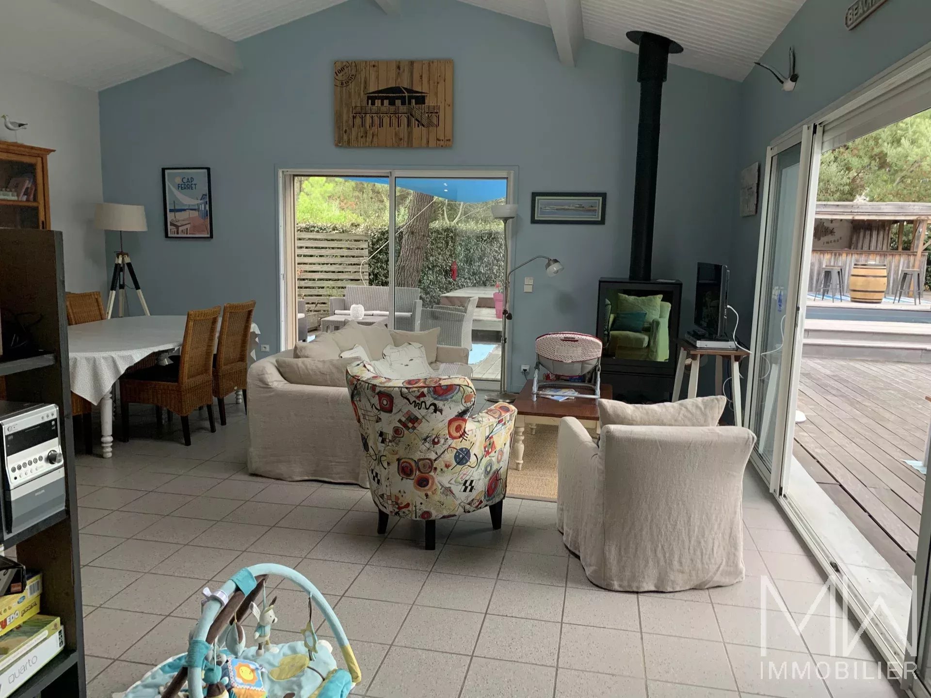 VILLA DE VACANCES AVEC PISCINE – LE CANON  – 8 COUCHAGES