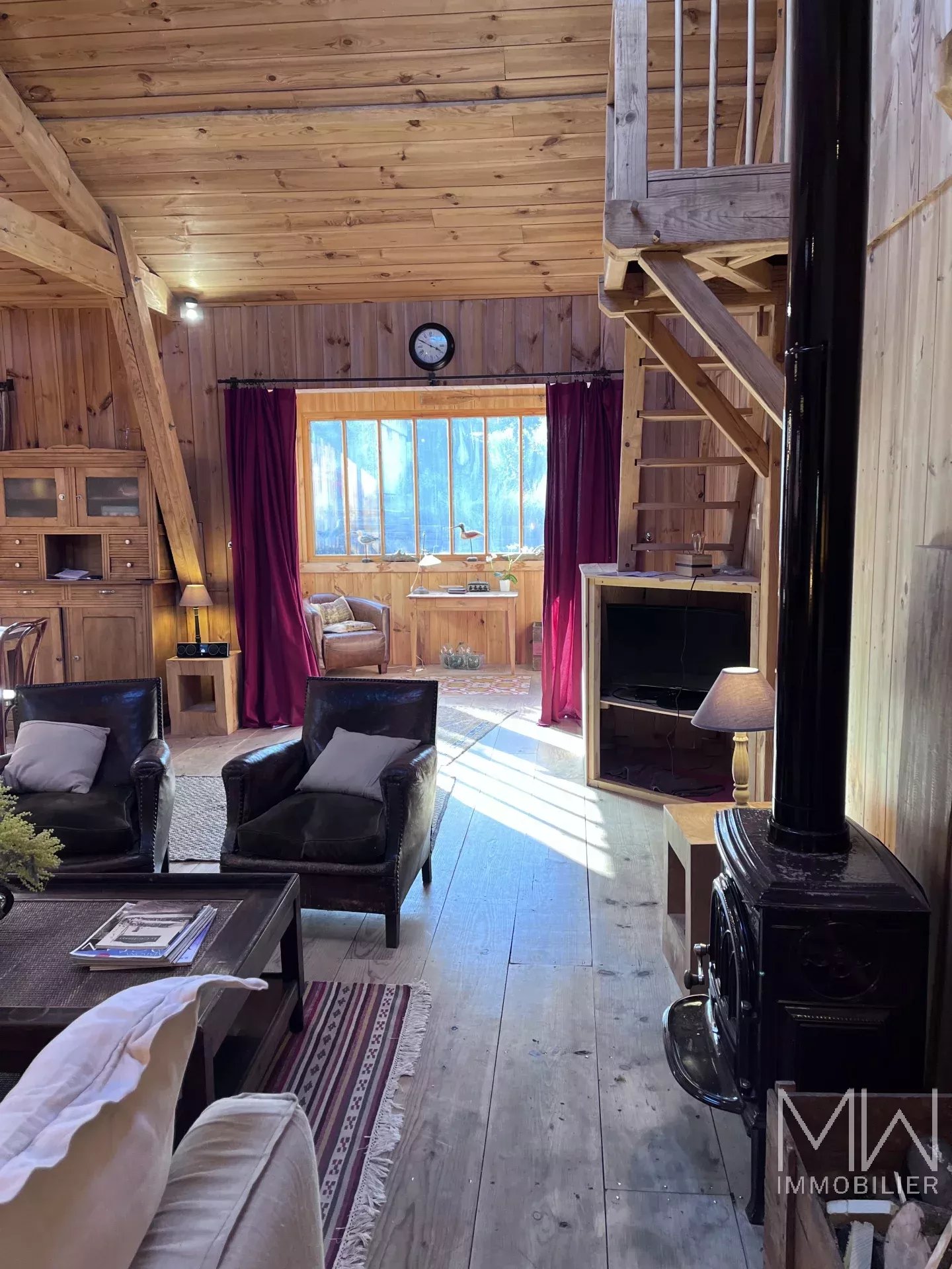 PRETTY WOODEN VILLA ON THE EDGE OF THE 44 HECTARES AREA – CAP FERRET – SLEEPS 10