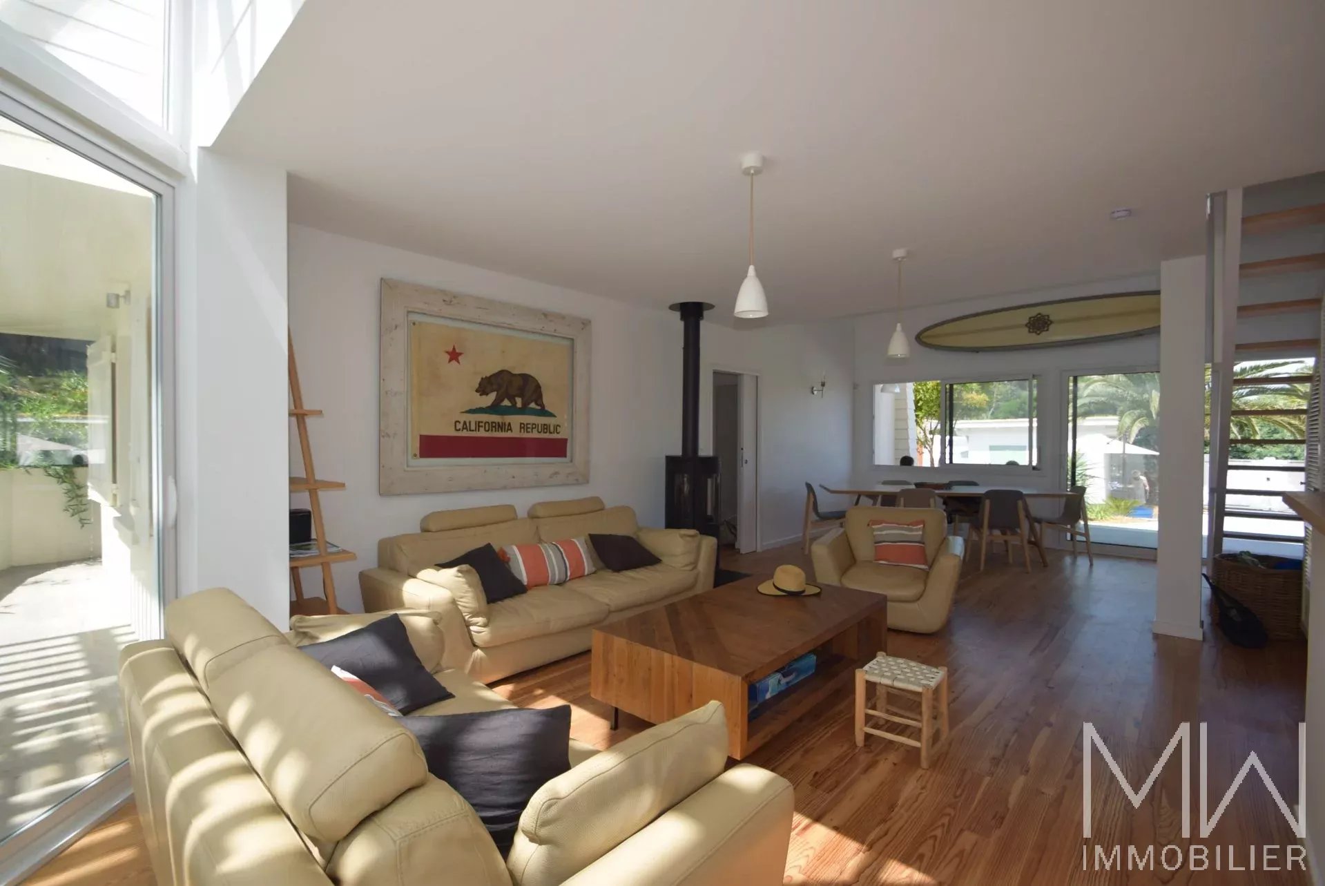 SEASONAL RENT A FEW STEPS FROM THE BEACH OF THE HORIZON – SLEEPS 10