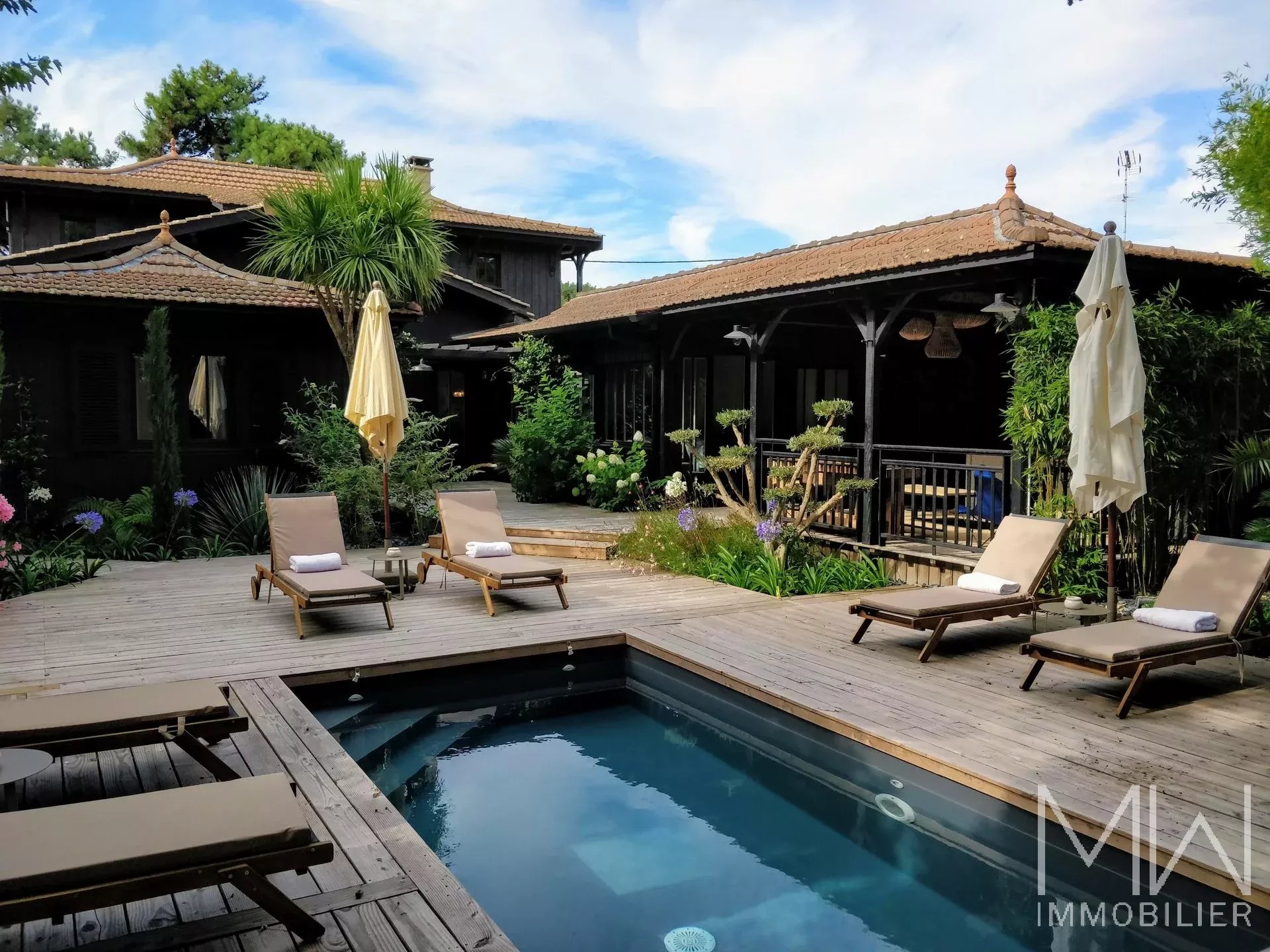 LUXURY VILLA AT MIMBEAU BEACH – CAP FERRET – SLEPPS 10