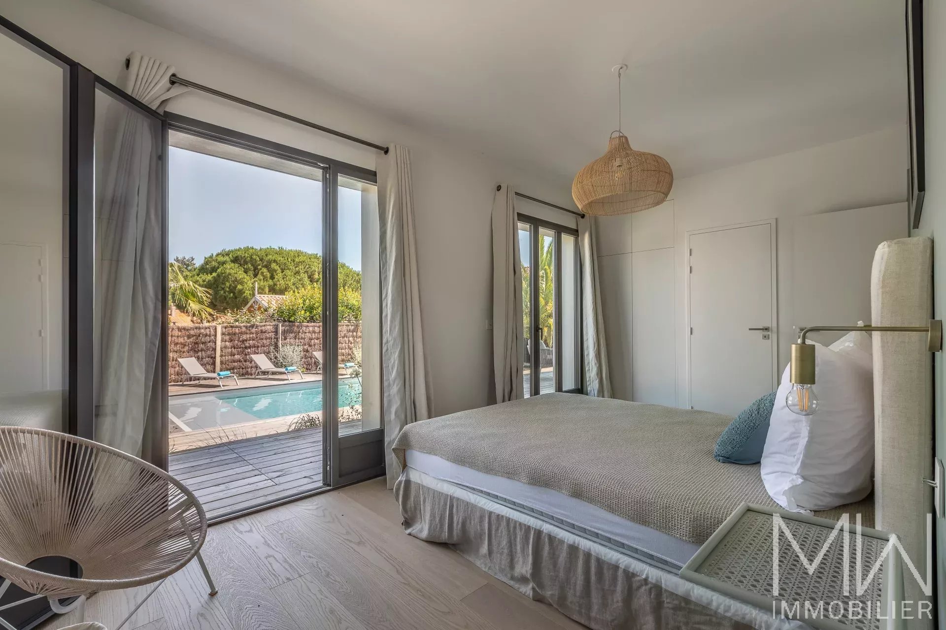 VILLA WITH POOL IN THE HEART OF CAP FERRET – SLEEPS 10