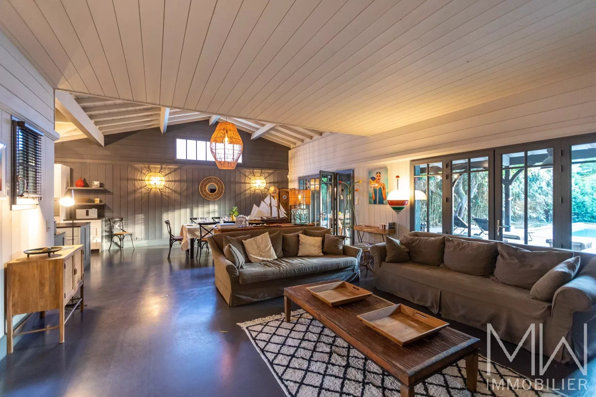 PRESTIGE SEASONAL RENTAL WITH SWIMMING POOL – CAP FERRET – SLEEPS 10