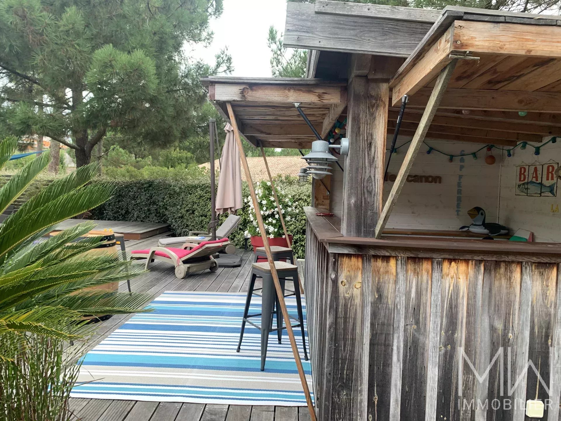 VILLA DE VACANCES AVEC PISCINE – LE CANON  – 8 COUCHAGES