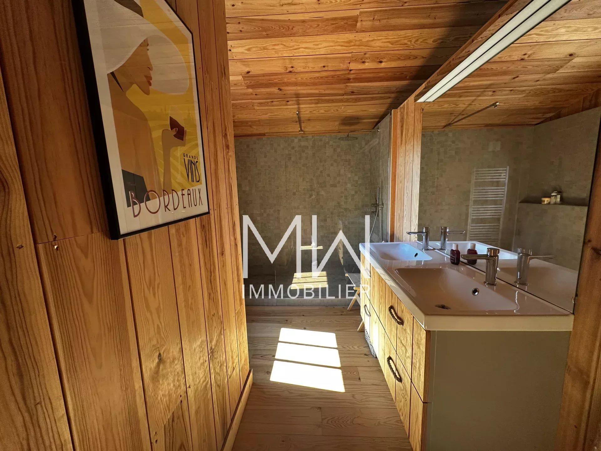 VILLA BOIS AVEC PISCINE – LE CANON – 10 COUCHAGES