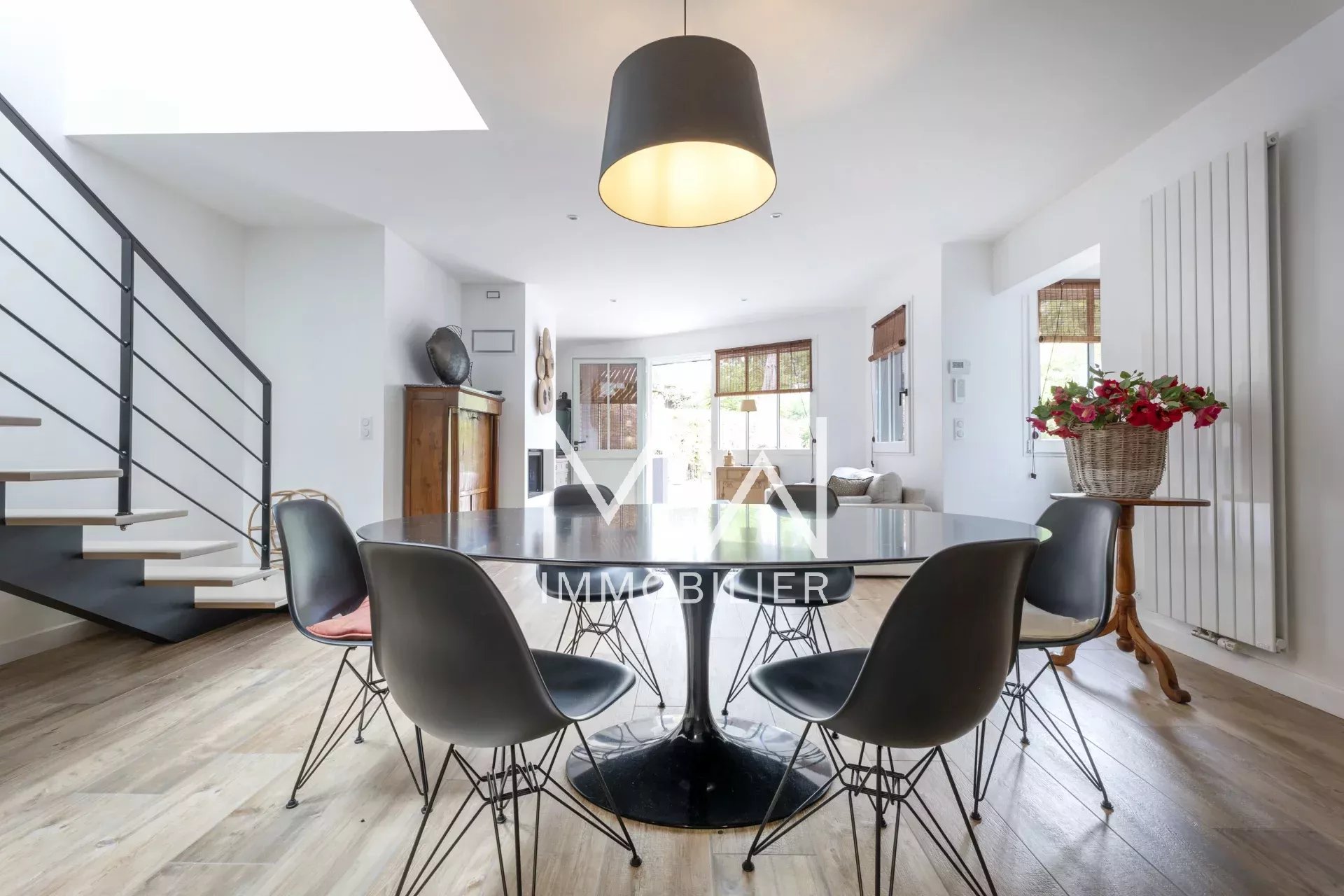 VILLA BOIS AVEC PISCINE – CAP FERRET – 6 COUCHAGES