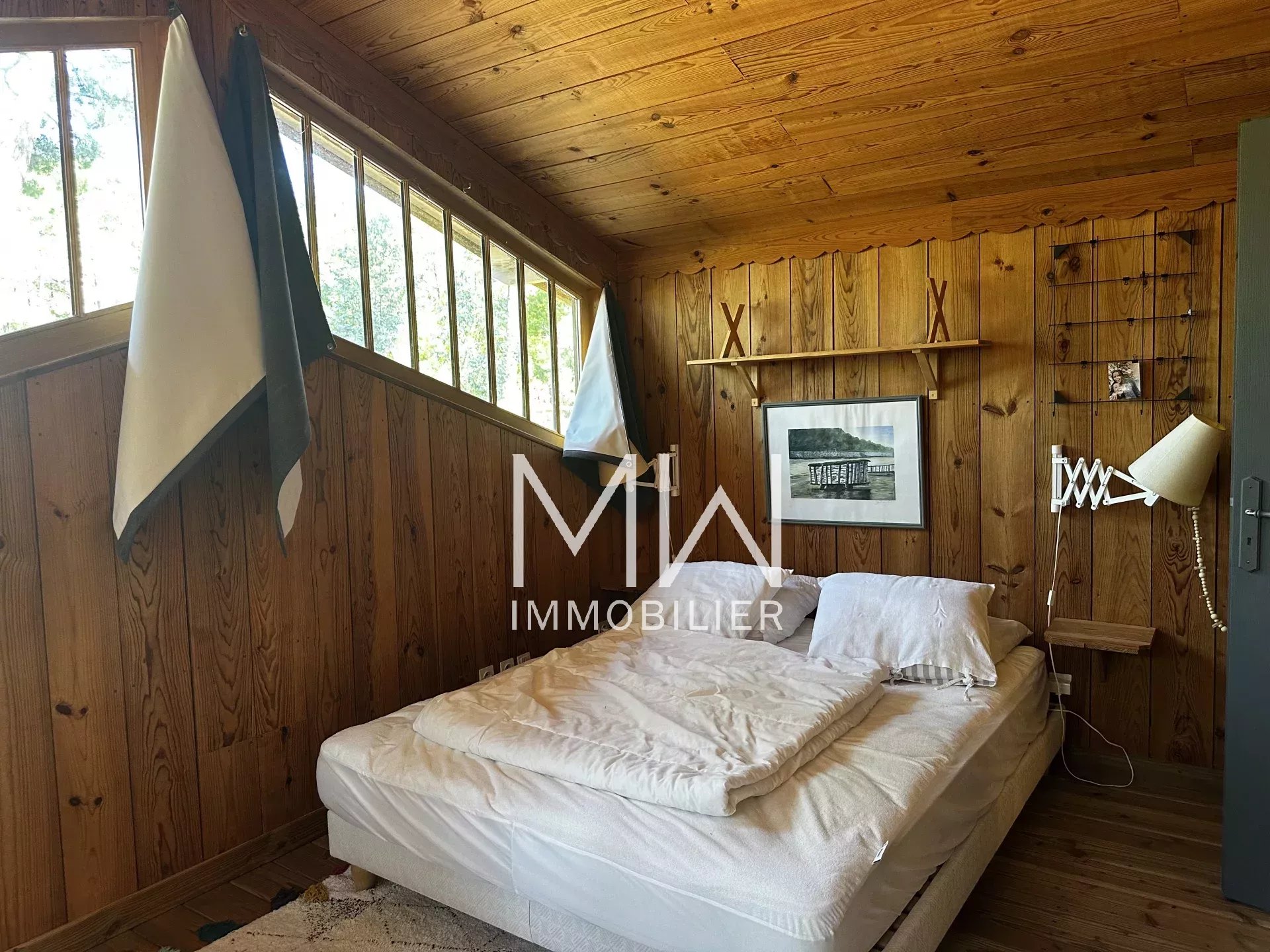 VILLA BOIS AVEC PISCINE – LE CANON – 10 COUCHAGES