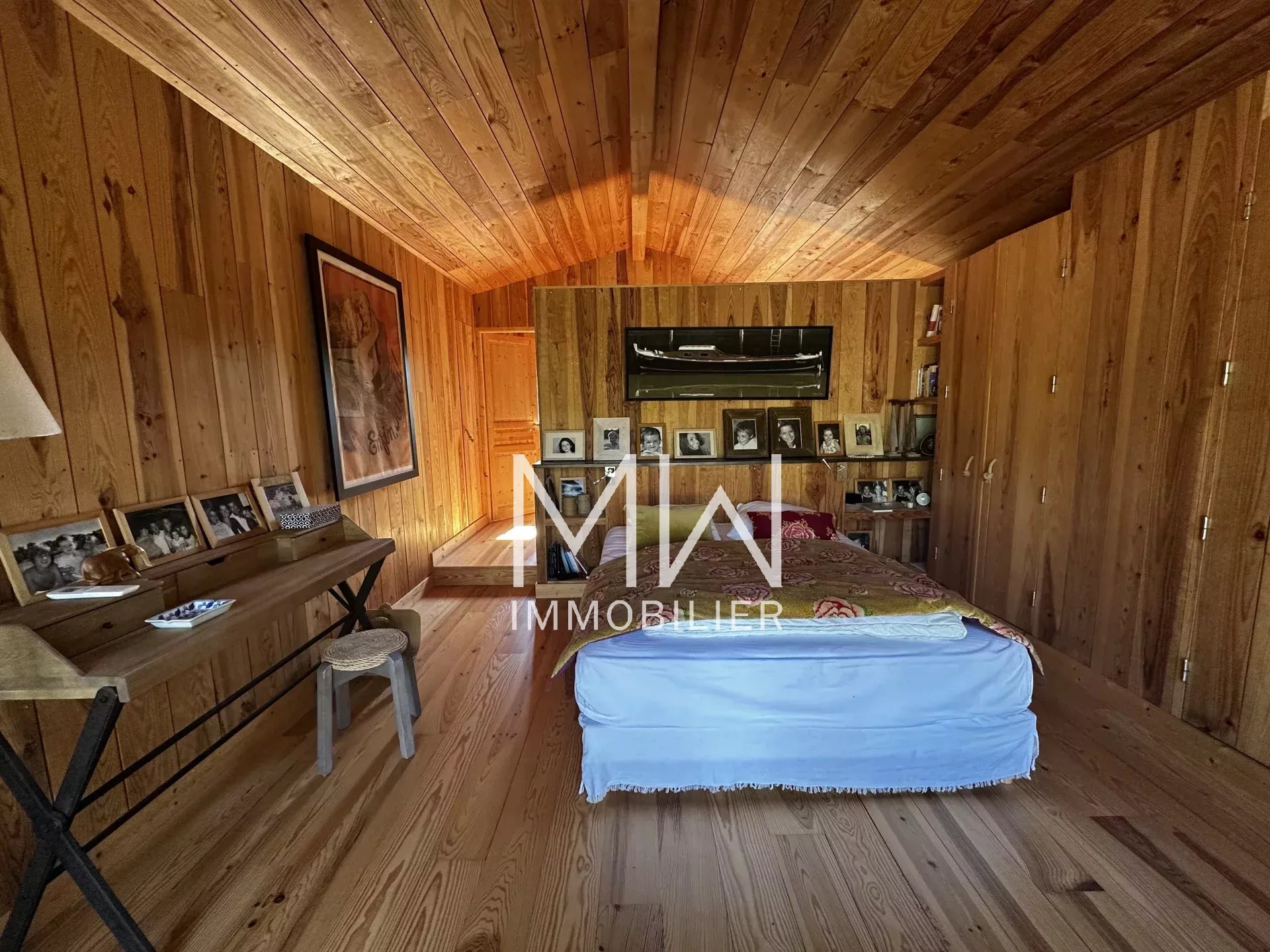 VILLA BOIS AVEC PISCINE – LE CANON – 10 COUCHAGES