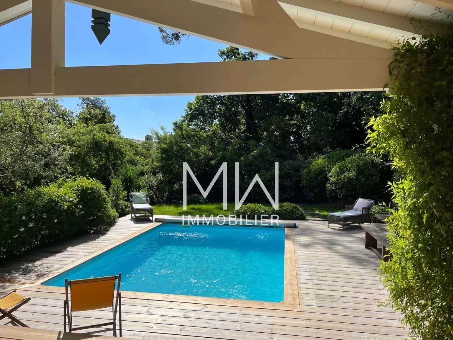 VILLA BOIS AVEC PISCINE – LE CANON – 12 COUCHAGES