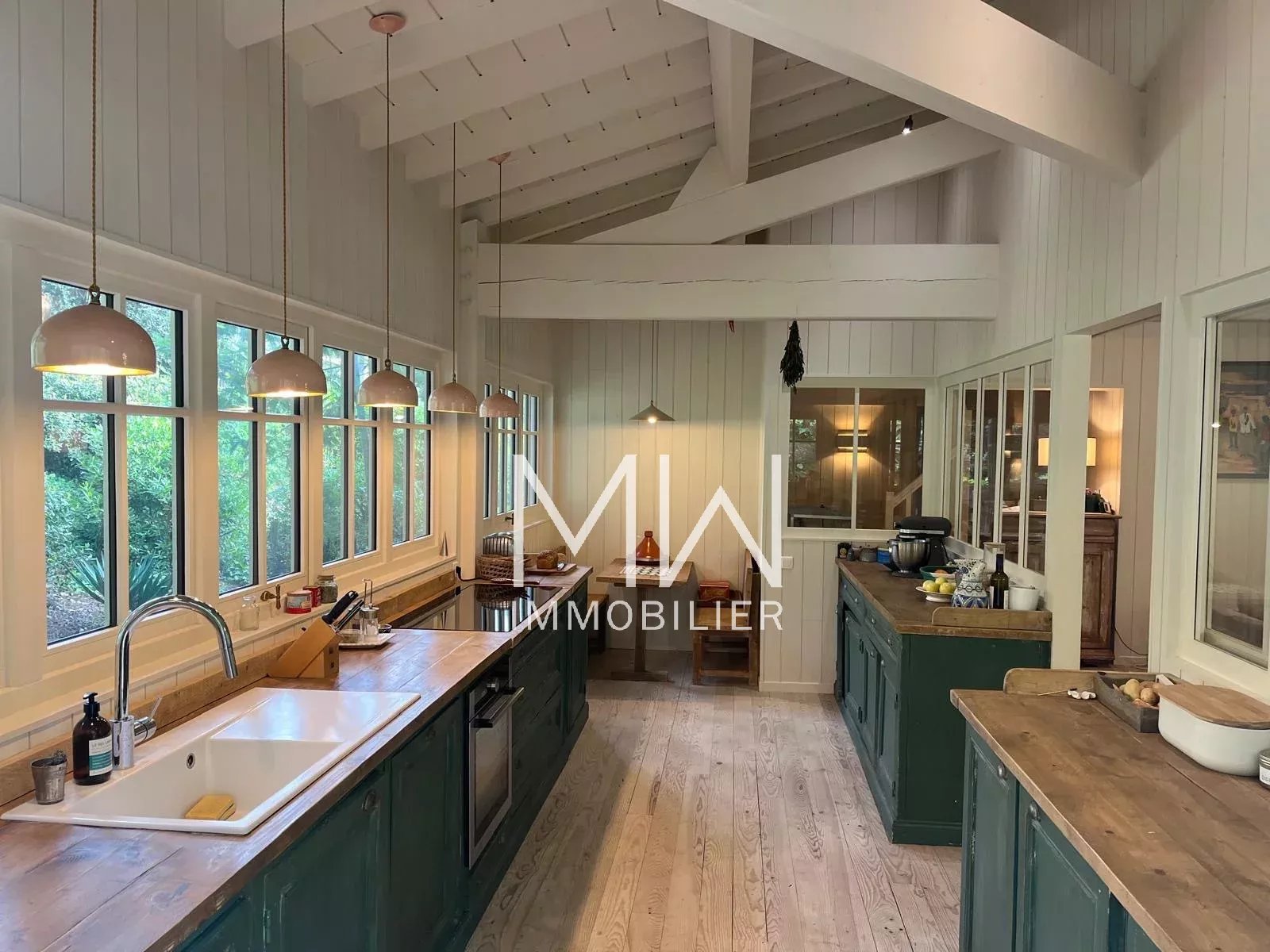 VILLA BOIS AVEC PISCINE – LE CANON – 12 COUCHAGES