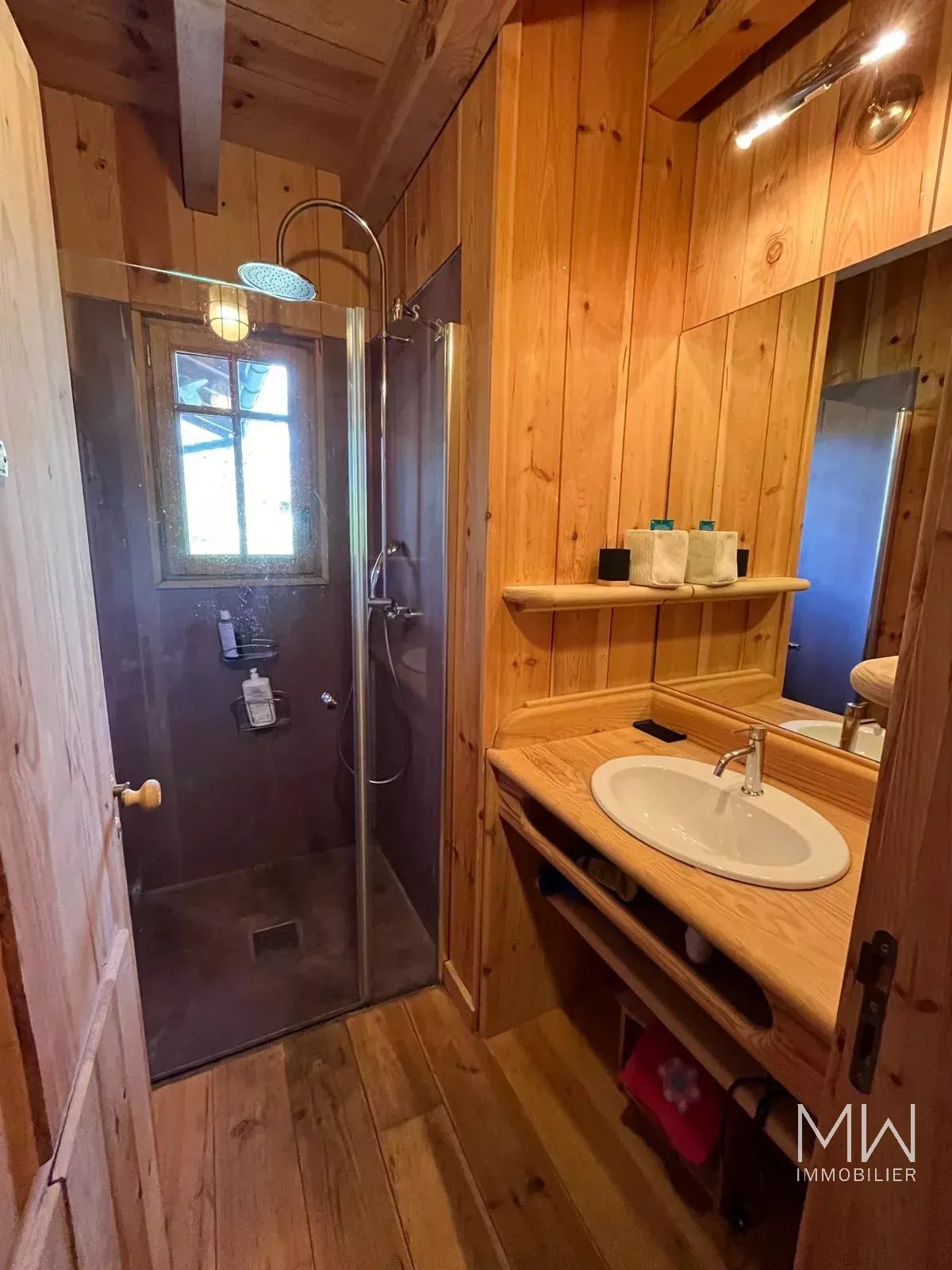 WOODEN VILLA WITH POOL AND PANORAMIC VIEW OF THE BASSIN – LA VIGNE – 12 PEOPLE